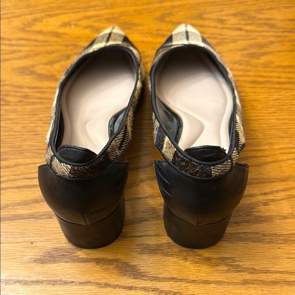 Plaid Pointed Toe Women's Shoes - Picture 4 of 5